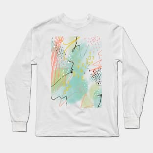 Radiator kisses an abstract Long Sleeve T-Shirt